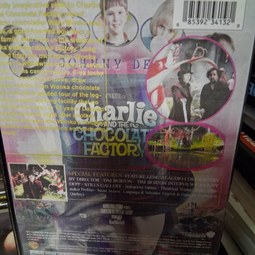 Charlie Chocolate Factory DVD like new, classic adventure action movie