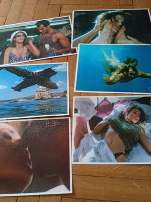 Lobby cards από την ταινία Ελεύθερη Κατάδυση 1995 σαν καινούργια, σετ 6