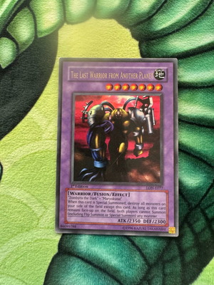 YuGiOh! Last Warrior from Another Planet 1st Edition μεταχειρισμένο
