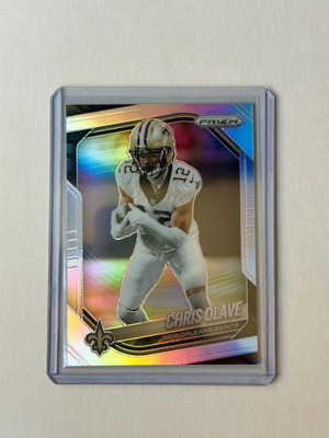 2025 Panini Prizm Chris Olave Silver Prizm card new