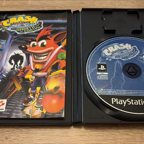 Crash Bandicoot: The Wrath of Cortex PS2 game Black Label CIB
