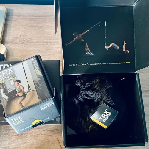 TRX Suspension Training complete set used with door anchor