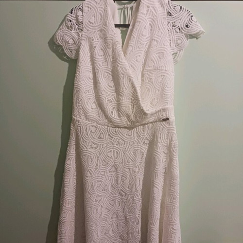White dress new, size L / 40 / 12