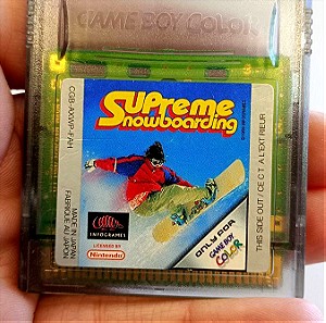 Supreme Snowboarding Gameboy Color