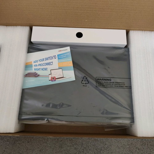 Hikvision DS-3E1326P-EI/M switch new with 20 PoE ports