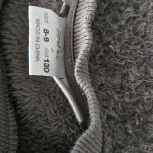 Zara x Smiley World pajamas set used, grey with yellow prints