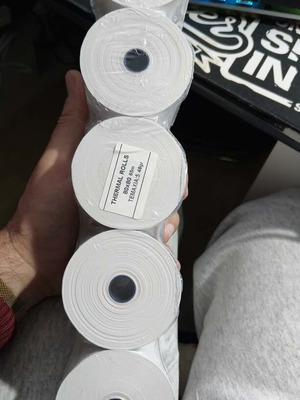 Thermal roll pack of 5 80x80 for POS thermal printers new