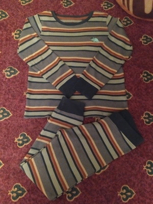 Next cotton pajamas for 5-6 years like new, multicolor