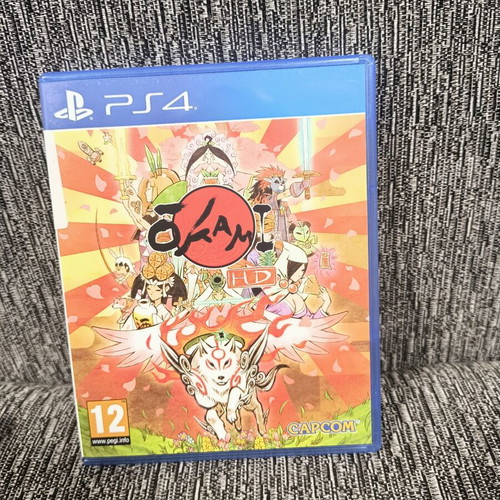Okami HD PS4 game, excellent condition