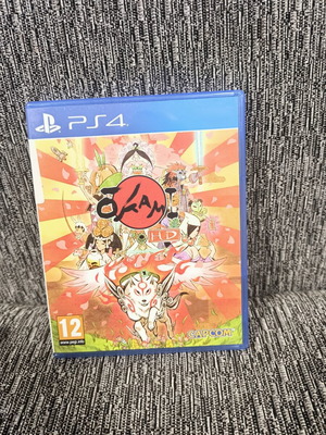 Okami HD PS4 game, excellent condition