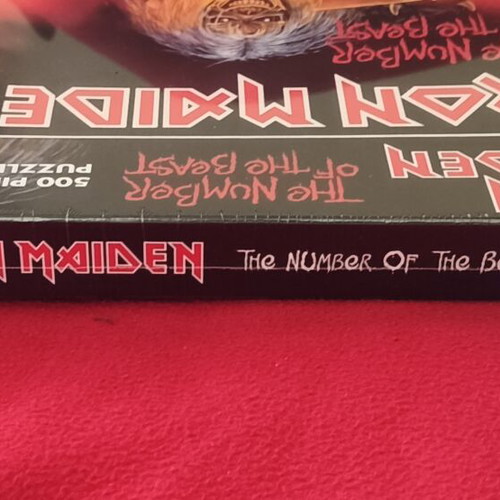 Iron Maiden The Number Of The Beast 500 Piece Puzzle mint sealed