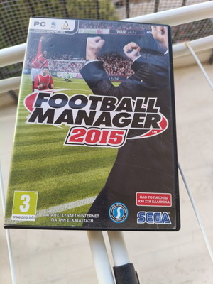 Football Manager 2015 PC game like new, Greek language