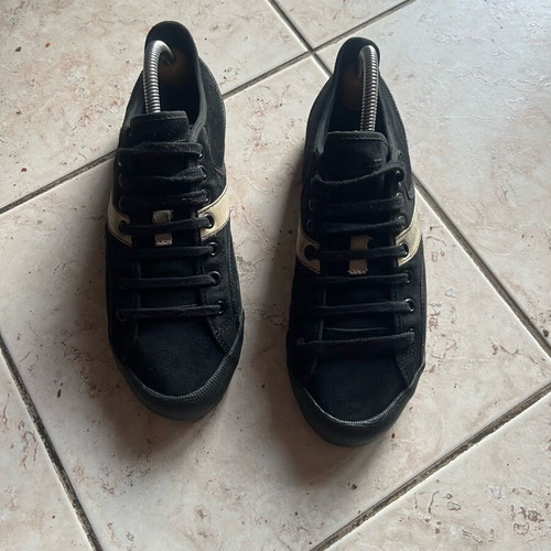 Armani Jeans leather sports shoes new, size 41, black