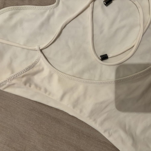 PCP one-piece swimsuit, white, size S