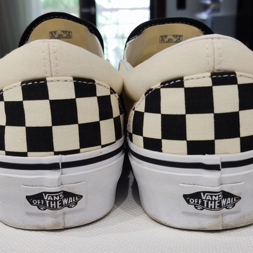 Vans shoes size 42 like new, black and white