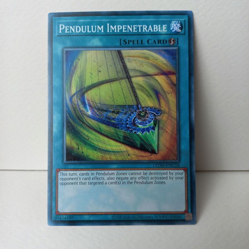 Pendulum Impenetrable Yu-Gi-Oh card like new