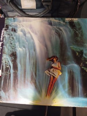 Nektar Magic Is A Child vinyl record, 1977 Greek edition