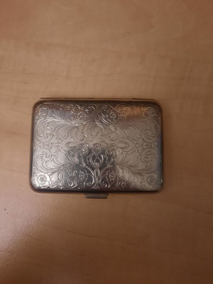 Vintage ασημένια θήκη για τσιγάρα σαν καινούργια με συλλεκτική θήκη Marlboro δώρο