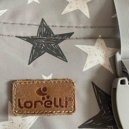 Lorelli high chair like new with adjustable height and tray