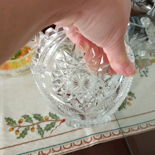Κρυστάλλινο διακοσμητικό καινούργιο σε σχήμα γόνδολα