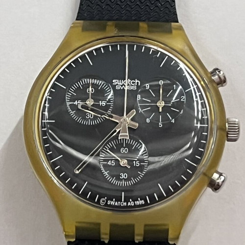 Swatch Chrono Lavagna watch, 1996, complete with box