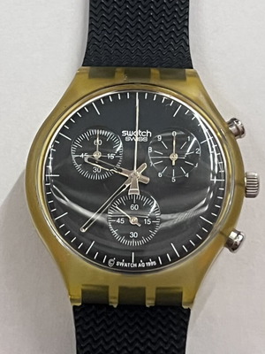 Swatch Chrono Lavagna watch, 1996, complete with box