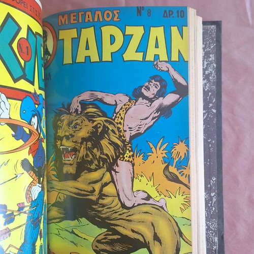 Special Monthly Megalos Tarzan Volume 1-10 like new, leatherbound