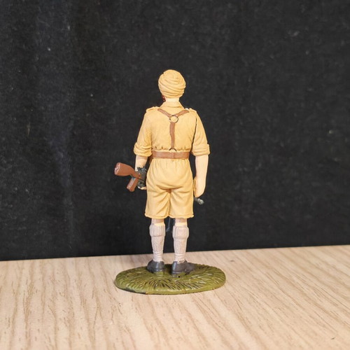 Collectible Indian Soldier Figure Iraq and Syria Campaigns like new
