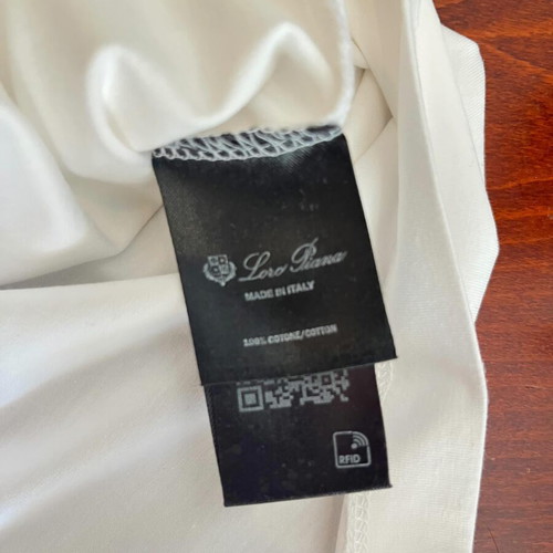 Loro Piana Ray T-shirt, white, size M