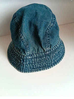 Denim hat like new, blue, one size