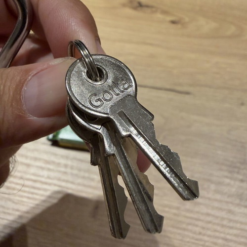 Gotta brass padlock 25mm, new