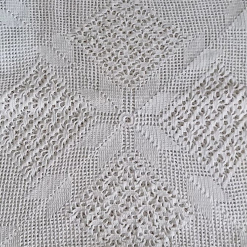 Decorative crochet pillowcases, set of 2, 45x45 cm