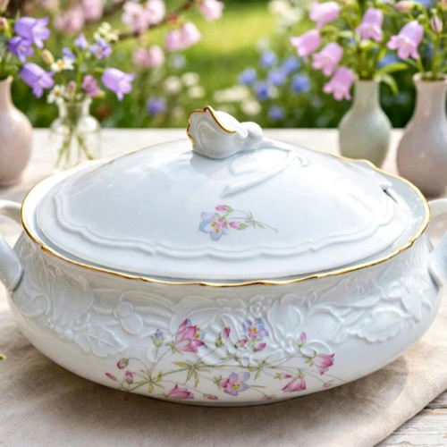 Vintage Mitterteich Bavaria Porcelain Dinner and Tea Service set like new
