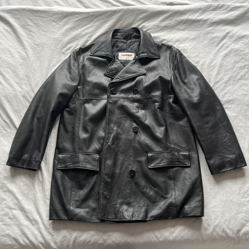 Black leather jacket Conbipel like new unisex