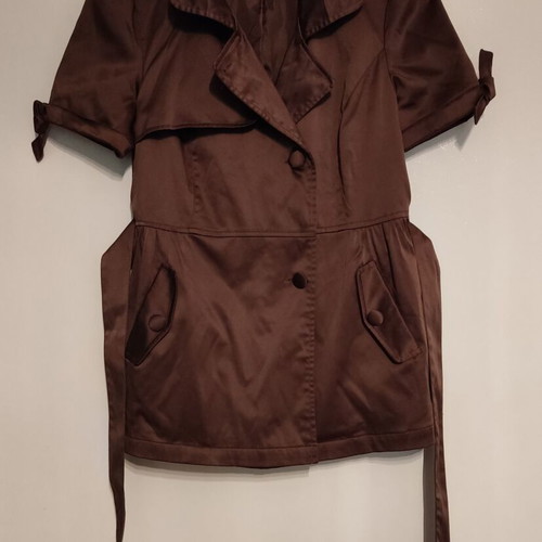 Yerse women's spring jacket like new, brown, size L