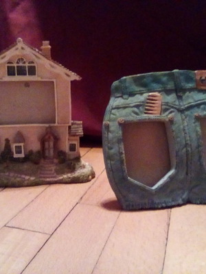 Κορνίζες μεταχειρισμένες, σετ 2 τεμαχίων για μικρές φωτογραφίες