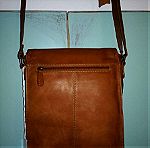  Δερμάτινη τσάντα ώμου/cross 𝐑𝐂𝐌 𝐛𝐚𝐠𝐬 - ταμπά  (Crossbody Bag 𝐑𝐂𝐌 𝐛𝐚𝐠𝐬 - brown, unisex)