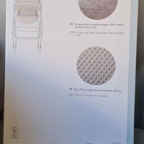 Inglesina Summercover stroller cover new, cotton 78x33 cm