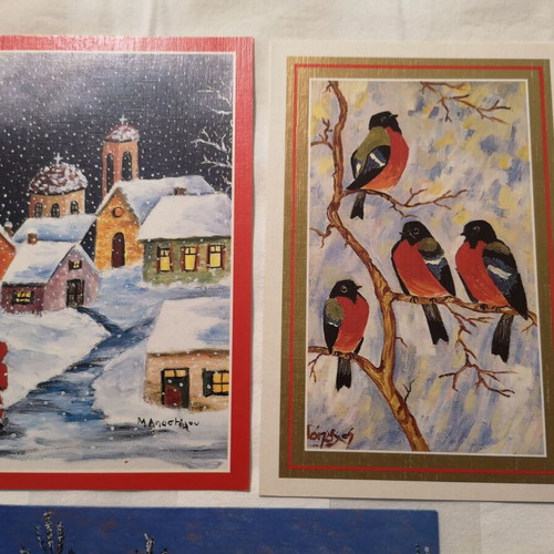 Christmas cards pack 15 large and 5 small new