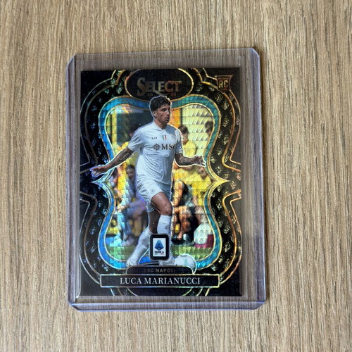 Luca Marianucci Select Mezzanine Black Prizm 1/1 Rookie Card 2025-26 Panini Select