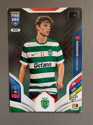 Quaresma Sporting Lisbon SPO8 Panini FIFA Adrenalyn 365 2025-26 card used