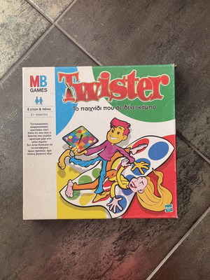 Twister MB Games ανακαινισμένο επιτραπέζιο παιχνίδι