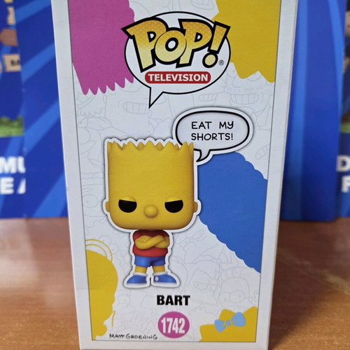 Funko Pop Television The Simpsons Bart new exclusive figure