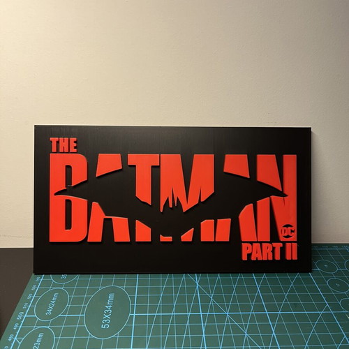 The Batman Part II decorative plaque 2028