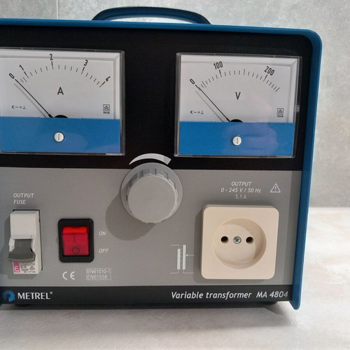 Metrel Variable Transformer 760VA New