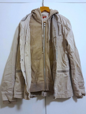 Яке Sonetti vintage употребявано, размер L/XL, бежово