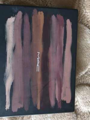 Mac eyeshadow palette used