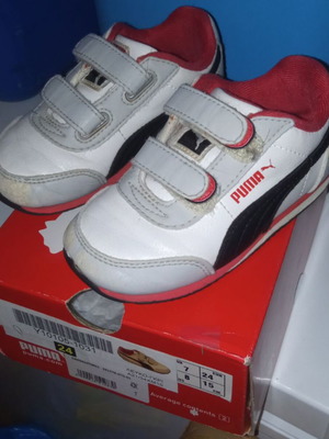 Puma children's shoes like new, size 24