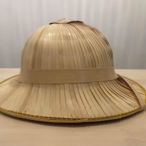 Asian handmade bamboo hat new
