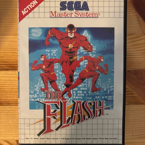 The Flash SEGA Master System used, English version